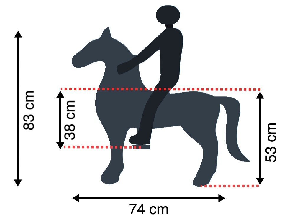 MY PONY®, zirgs, 3 - 6 gadi (mazs) цена и информация | Rotaļlietas zīdaiņiem | 220.lv