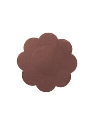 BYE BRA SATIN NIPPLE COVERS 3 PACK DARK BROWN M cena un informācija | Krūšturi | 220.lv