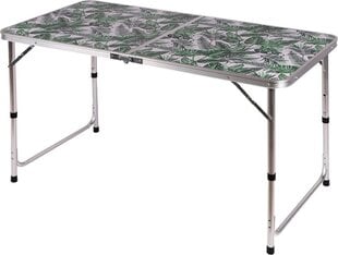 Tūrisma saliekamais galds Royokamp Jungle, 120 x 60 x 54,5/70 cm cena un informācija | Tūrisma mēbeles | 220.lv