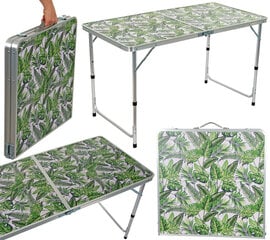 Tūrisma saliekamais galds Royokamp Jungle, 120 x 60 x 54,5/70 cm cena un informācija | Tūrisma mēbeles | 220.lv