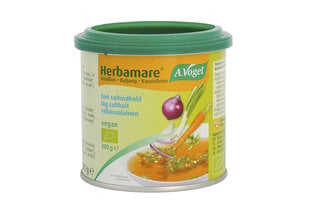 Herbamare® bioloģisks garšaugu buljona koncentrāts ar zemu sāls saturu 200g cena un informācija | Zupas, buljoni | 220.lv