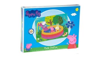 Puzle Peppa Pig 24 d. cena un informācija | Puzles, 3D puzles | 220.lv