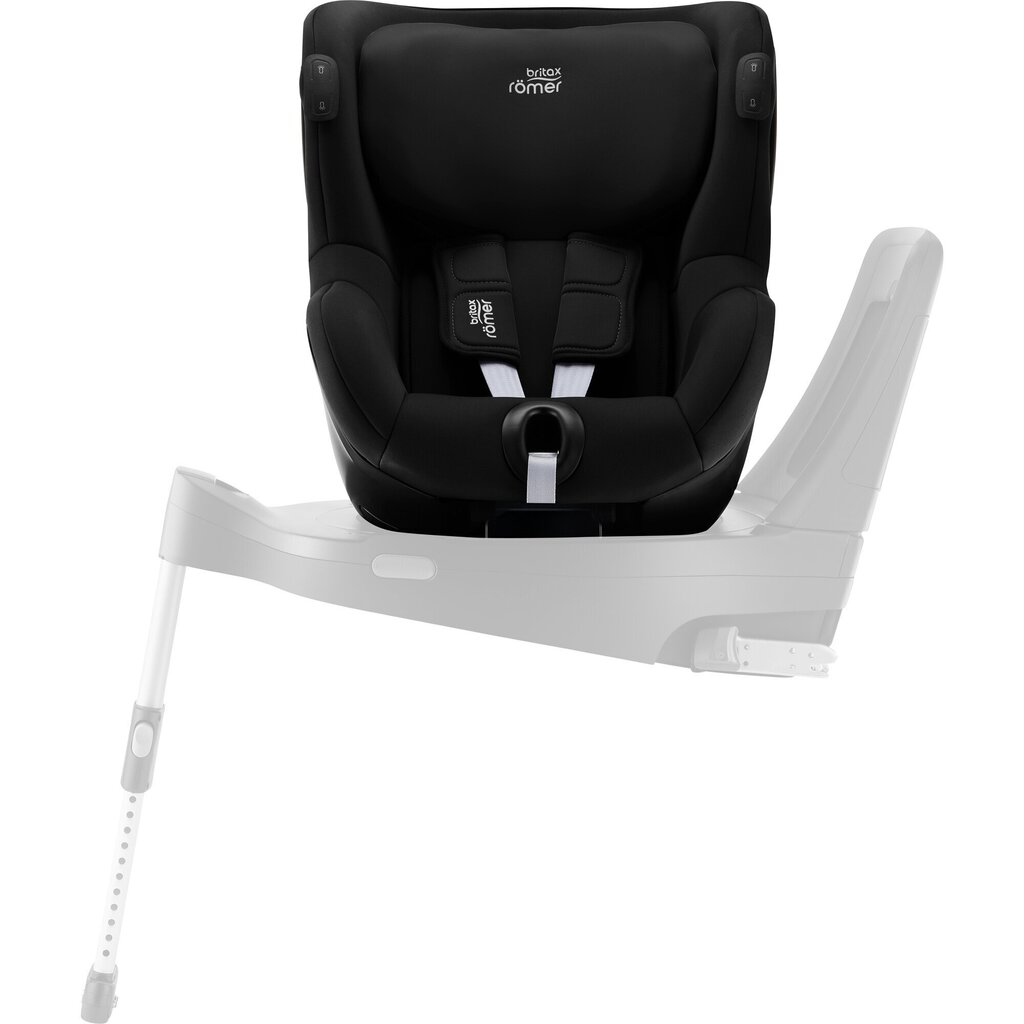 Autokrēsliņš Britax Dualfix iSense, 0-18 kg, Space Black 2000035105 cena un informācija | Autokrēsliņi | 220.lv