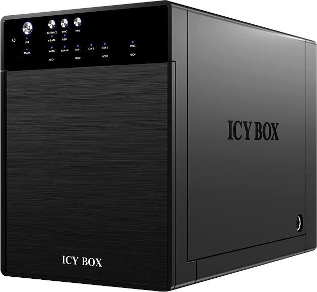 Icy Box IB-3640SU3 cena un informācija | Ārējie cietie diski | 220.lv