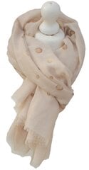 Тонкий шарф женский, бежевый цена и информация | Женские шарфы, платки | 220.lv