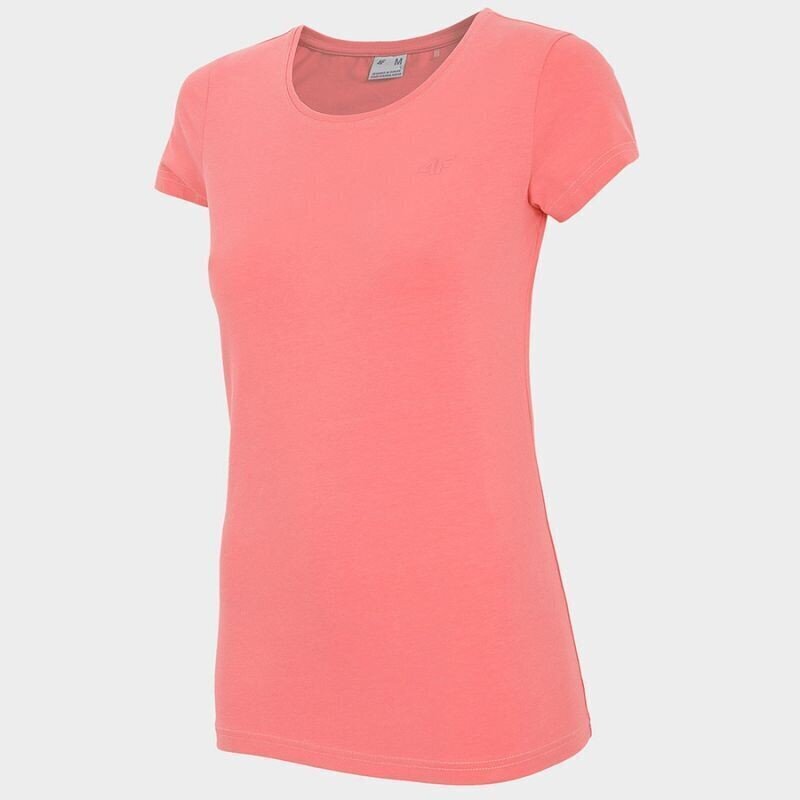 Sporta T-krekls sievietēm 4F W H4L22-TSD350 63S, rozā cena un informācija | Sporta apģērbs sievietēm | 220.lv