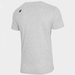Sporta T-krekls vīriešiem 4F M H4L22-TSM353 27M, pelēks cena un informācija | 4F Vīriešu apģērbs | 220.lv
