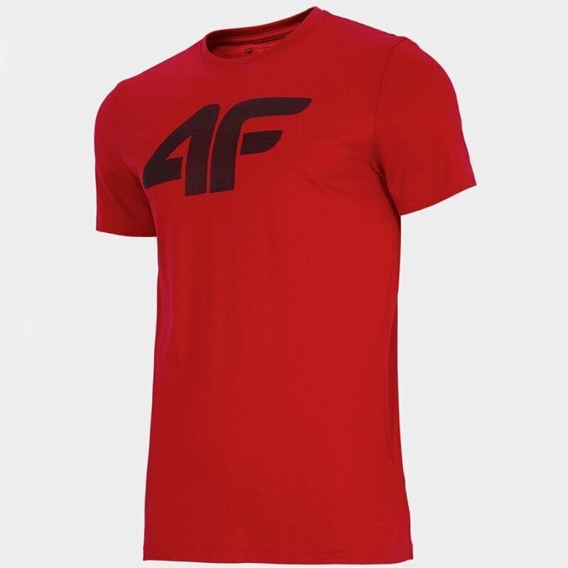 Sporta T-krekls vīriešiem 4F M H4L22-TSM353 62S, sarkans цена и информация | Sporta apģērbs vīriešiem | 220.lv