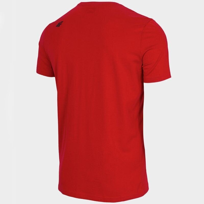 Sporta T-krekls vīriešiem 4F M H4L22-TSM353 62S, sarkans cena un informācija | Sporta apģērbs vīriešiem | 220.lv