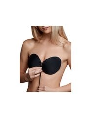 BYE BRA ROUND LACE-IT BRA - BLACK cena un informācija | Krūšturi | 220.lv