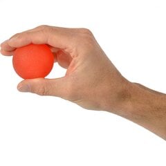 Мяч для упражнений Moves Squeeze Ball 50 мм, красный цена и информация | Эспандеры | 220.lv