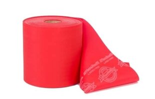 Pretestības gumija MSD-Band bez lateksa 45,5 m, sarkana cena un informācija | Fitnesa gumijas, gredzeni | 220.lv