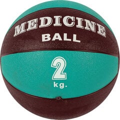 Мяч для упражнений Mambo Max Medicine Ball, 2 кг цена и информация | Гири | 220.lv