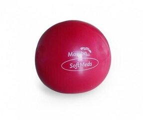 Утяжеляющий мяч Mambo Max SoftMed 1,5 кг, красный цена и информация | Гири | 220.lv