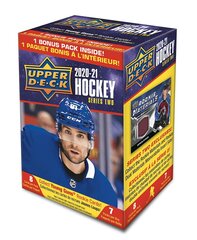 Hokeja kartītes Upper Deck Series Two 2020/2021 Blaster Box cena un informācija | Kolekcionējamas kartiņas | 220.lv