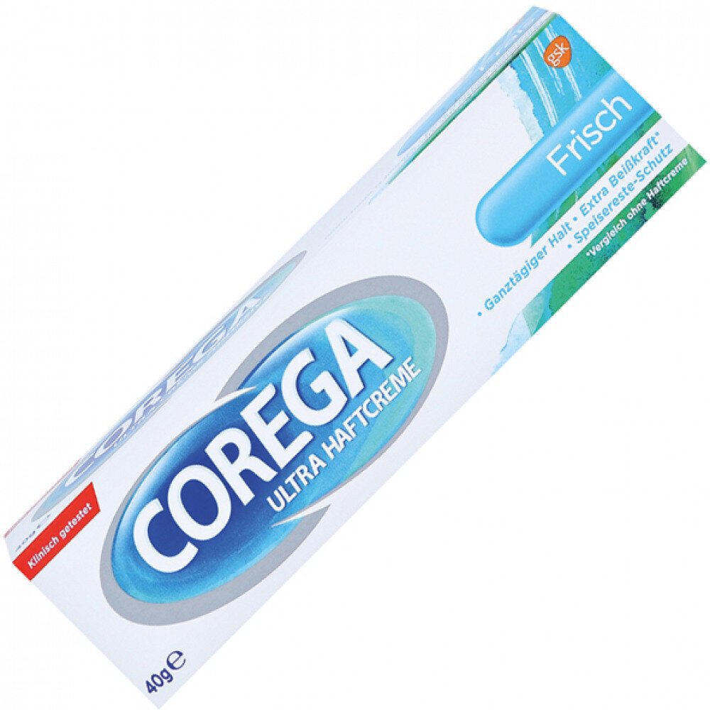 Corega Ultra Cream svaigā protezēšanas līme, 40 g цена и информация | Zobu pastas, birstes | 220.lv