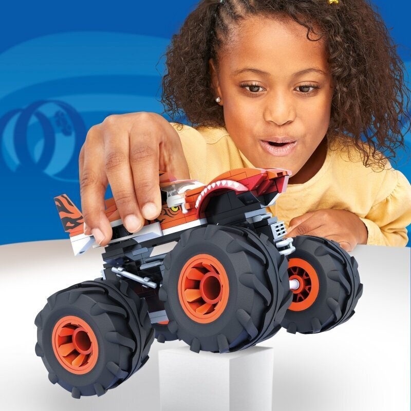 Konstruktors Tīģeru haizivs Mega Construx Hot Wheels, GVM26 cena un informācija | Konstruktori | 220.lv