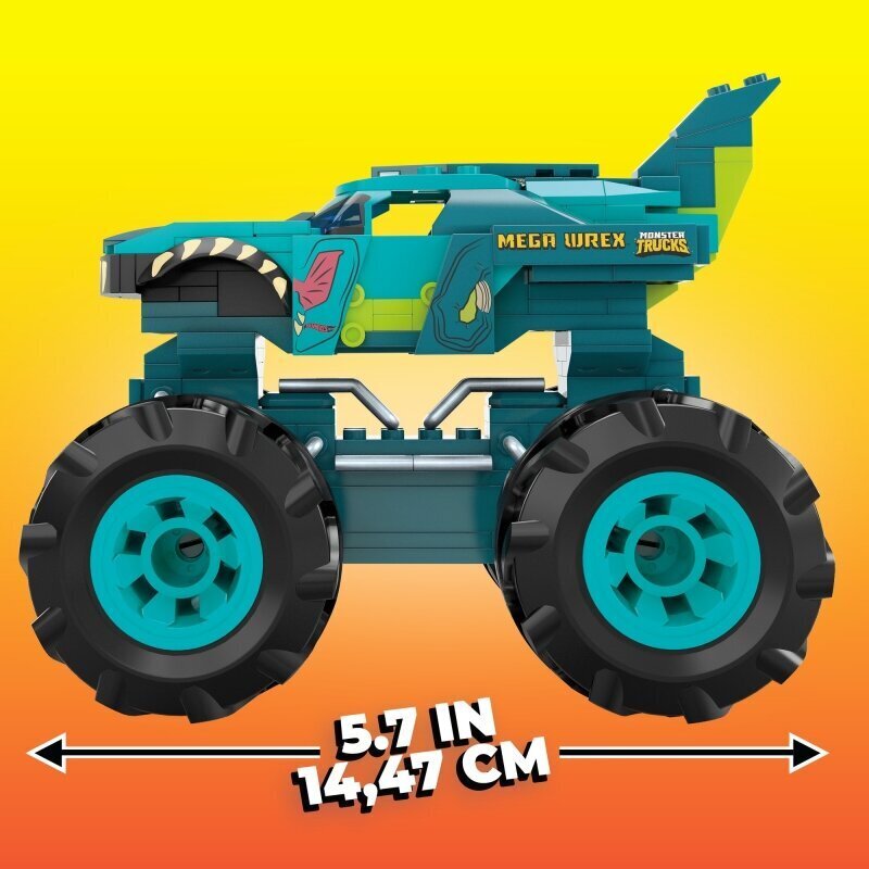 Konstruktors Haizivs Mega Construx Hot Wheels, HDJ95 cena un informācija | Konstruktori | 220.lv