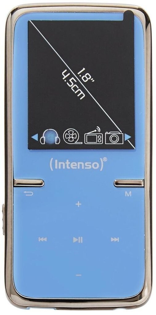 Atskaņotājs, Intenso Video Scooter, 8GB, zils цена и информация | MP3 atskaņotāji | 220.lv