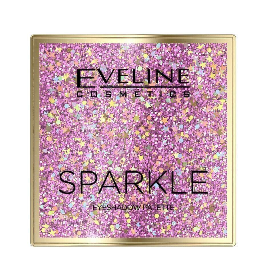 Acu ēnu palete Eveline Sparkle, 19,8 g cena un informācija | Acu ēnas, skropstu tušas, zīmuļi, serumi | 220.lv