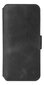 Krusell Leather Phone Wallet, piemērots Samsung Galaxy S21, melns cena un informācija | Telefonu vāciņi, maciņi | 220.lv