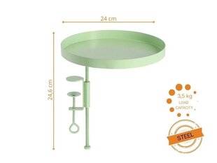 Круглая подставка с креплением L цена и информация | Подставки для цветов, держатели для вазонов | 220.lv