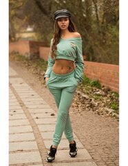 Толстовка и брюки Siment Mint 1109 цена и информация | Спортивная одежда для женщин | 220.lv