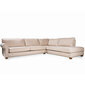 Stūra dīvāns Kalune Design Panama, smilškrāsas cena un informācija | Stūra dīvāni | 220.lv