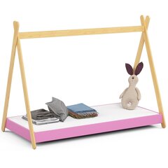 Детская кровать с матрасом NORE Gem, 180x80, розовый цвет цена и информация | Детские кровати | 220.lv