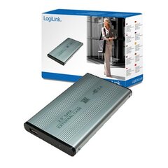 LogiLink UA0041A Enclosure 2.5 Inch S-ATA HDD USB 2.0 cena un informācija | Ārējie cietie diski | 220.lv