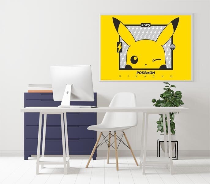 Pokemon Sleeping Pikachu - plakāts 91,5x61 cm cena un informācija | Datorspēļu suvenīri | 220.lv