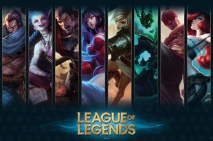 League of Legends Champions - plakāts 91,5x61 cm цена и информация | Атрибутика для игроков | 220.lv