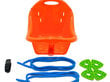 Piekarināmās šūpoles bērniem. 5375 Krāsa oranža. цена и информация | Šūpoles | 220.lv