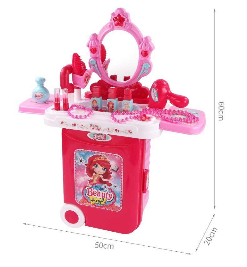 Skaistumkopšanas galdiņš, 3in1 цена и информация | Rotaļlietas meitenēm | 220.lv