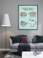 Pusheen Super Fancy - plakāts 61x91,5 cm цена и информация | Картины | 220.lv