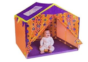 Krāsaina telts, 112x110x102 cm cena un informācija | Bērnu rotaļu laukumi, mājiņas | 220.lv