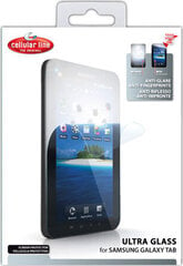 Ekrāna aizsargs priekš Samsung Galaxy Tablet P7500 Tab, Cellular´Line, 10,1 collas cena un informācija | Ekrāna aizsargstikli | 220.lv