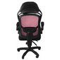 Biroja krēsls NORE Oscar, melns/rozā cena un informācija | Biroja krēsli | 220.lv