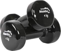 Виниловые гантели Mambo Max Dumbbell 4 кг цена и информация | Гантели, гири, штанги | 220.lv