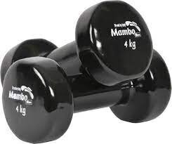 Vinila hanteles Mambo Max Dumbbell 4 kg cena un informācija | Hanteles, svaru stieņi un diski | 220.lv