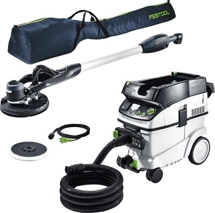 Kāta slīpmašīna PLANEX 575447 LHS-E 225/CTL36-Set Festool cena un informācija | Slīpmašīnas | 220.lv