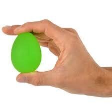 Olas formas vingrošanas bumba Moves Squeeze Ball, zaļa cena un informācija | Espanderi | 220.lv