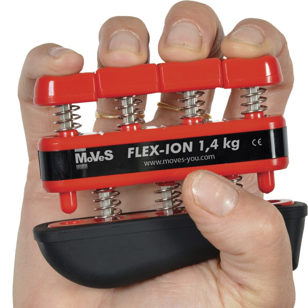 Espanders pirkstiem Flex-Ion, sarkans, 1,4 kg I 4,5 kg cena un informācija | Espanderi | 220.lv