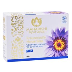 Травяное мыло Maharishi Ayurveda Pita, 100 г цена и информация | Мыло | 220.lv