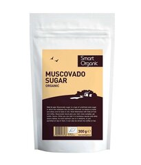 Cukurs Muscovado nerafinēts, organisks, Dragon Superfoods, 300 g cena un informācija | Pārtikas piedevas | 220.lv