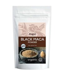 Melnā Peru makas pulveris Black Maca, Dragon Superfoods, 100 g cena un informācija | Pārtikas piedevas | 220.lv