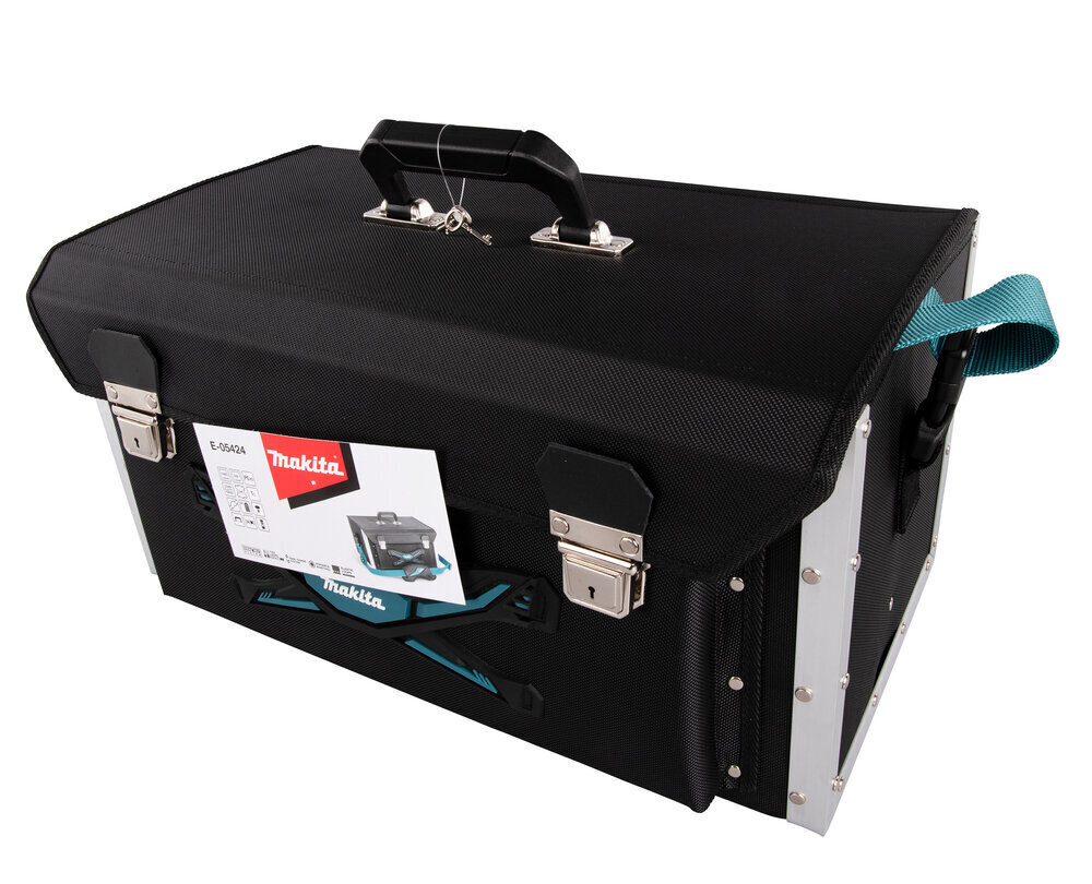 E-05424 pastiprinātā instrumentu soma Makita cena un informācija | Instrumentu kastes | 220.lv