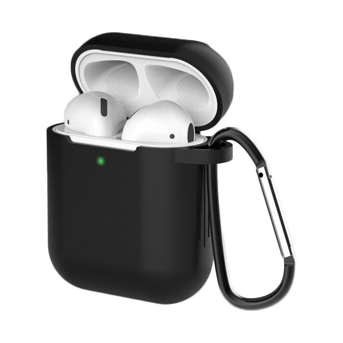 Hurtel AirPods 2 / AirPods 1, black cena un informācija | Austiņu piederumi | 220.lv