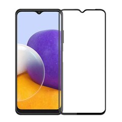 Ekrāna aizsargstikliņš Hard Full Glue 5D, Samsung Galaxy A22 5G cena un informācija | Ekrāna aizsargstikli | 220.lv