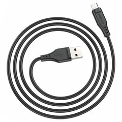 Кабель Acefast C3-09 - USB и MicroUSB - 2,4 А, 1,2 метра, черный цена и информация | Кабели для телефонов | 220.lv